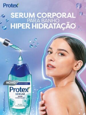 Protex lança sérum corporal para banho com hiper hidratação